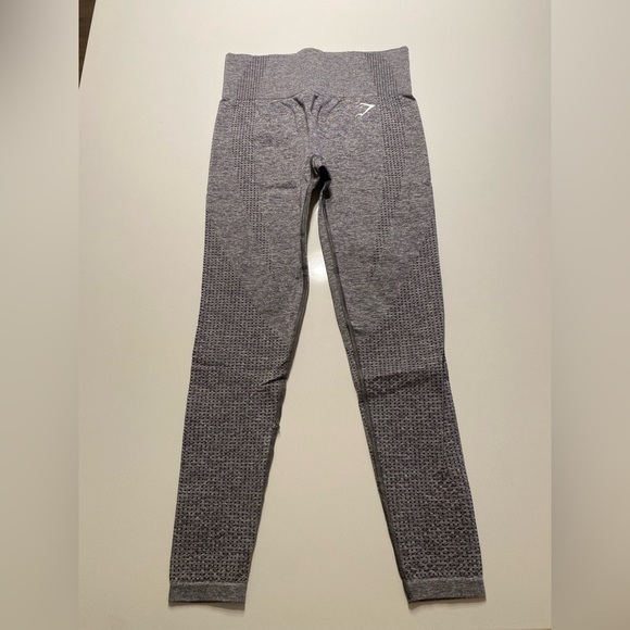 Gymshark Vital Seamless Leggings - Smokey Gray Marl - Size S - Picture 1 of 2